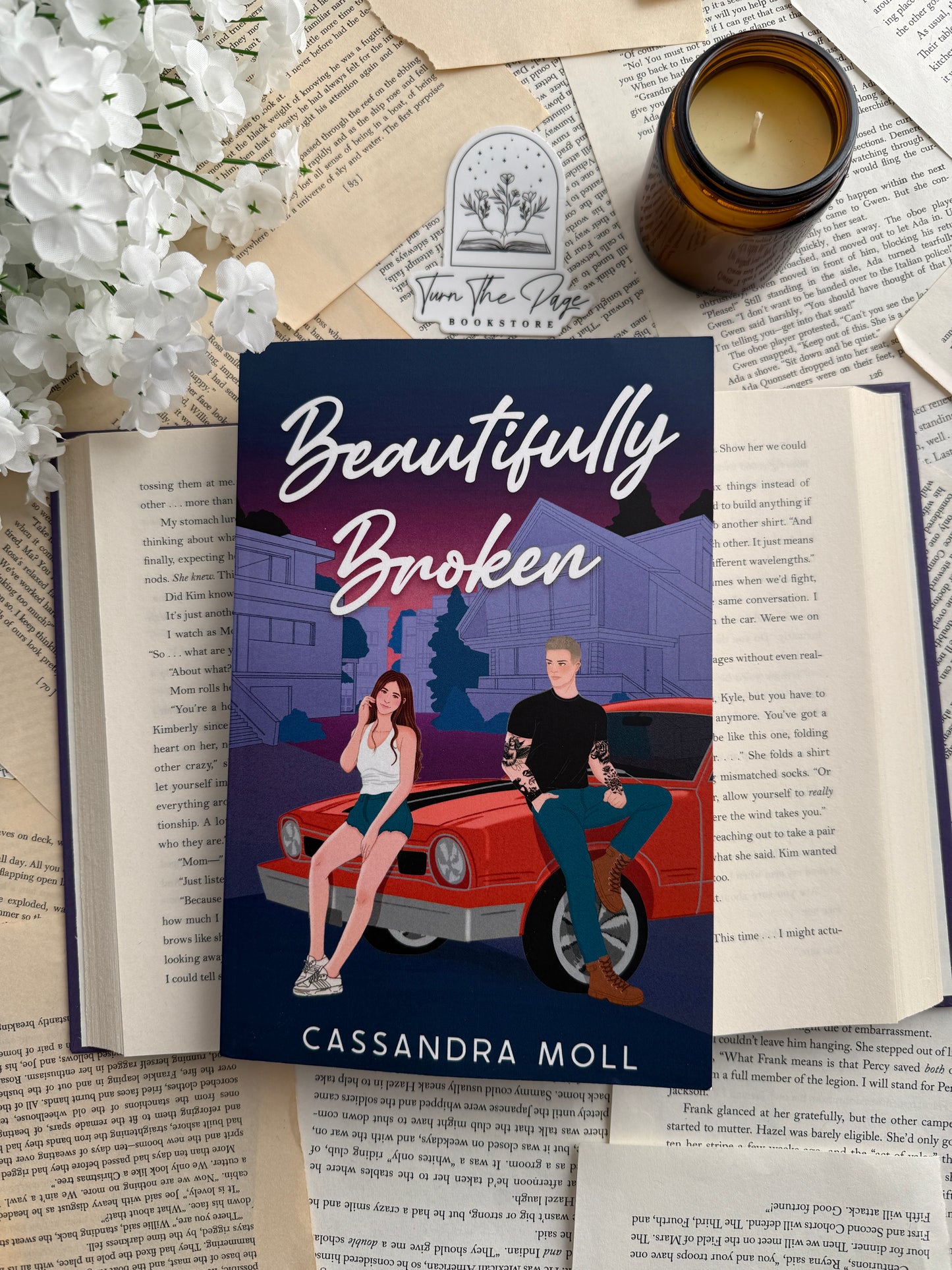 Beautifully Broken by Cassandra Moll - SIGNED