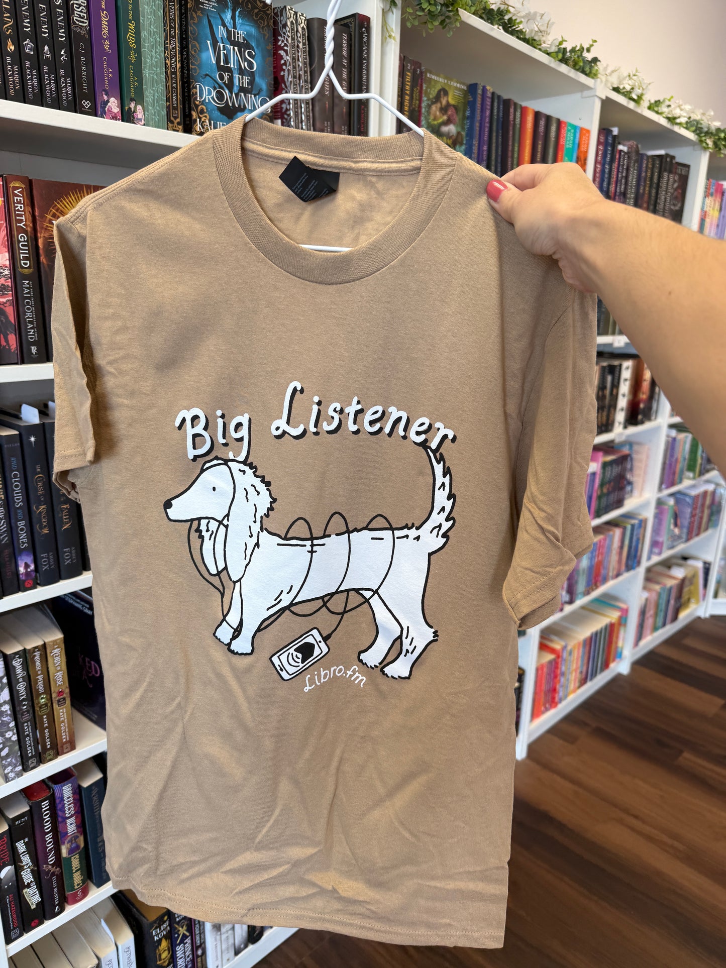 Big Listener Libro.fm T-Shirt