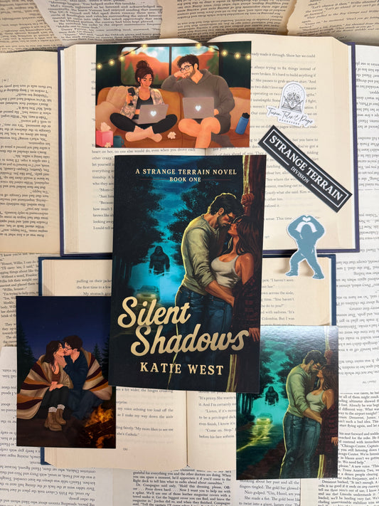 Silent Shadows by Katie West - signed with swag
