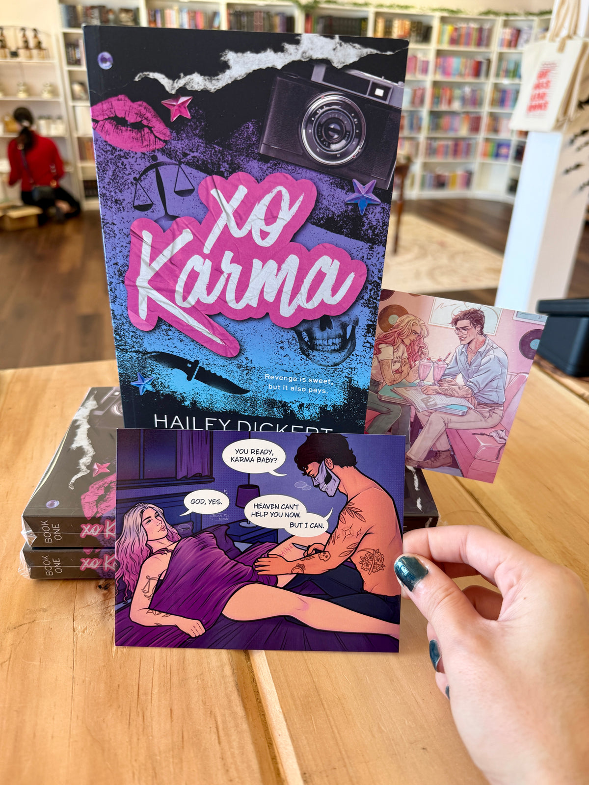 XO Karma by Haley Dickert - signed with swag