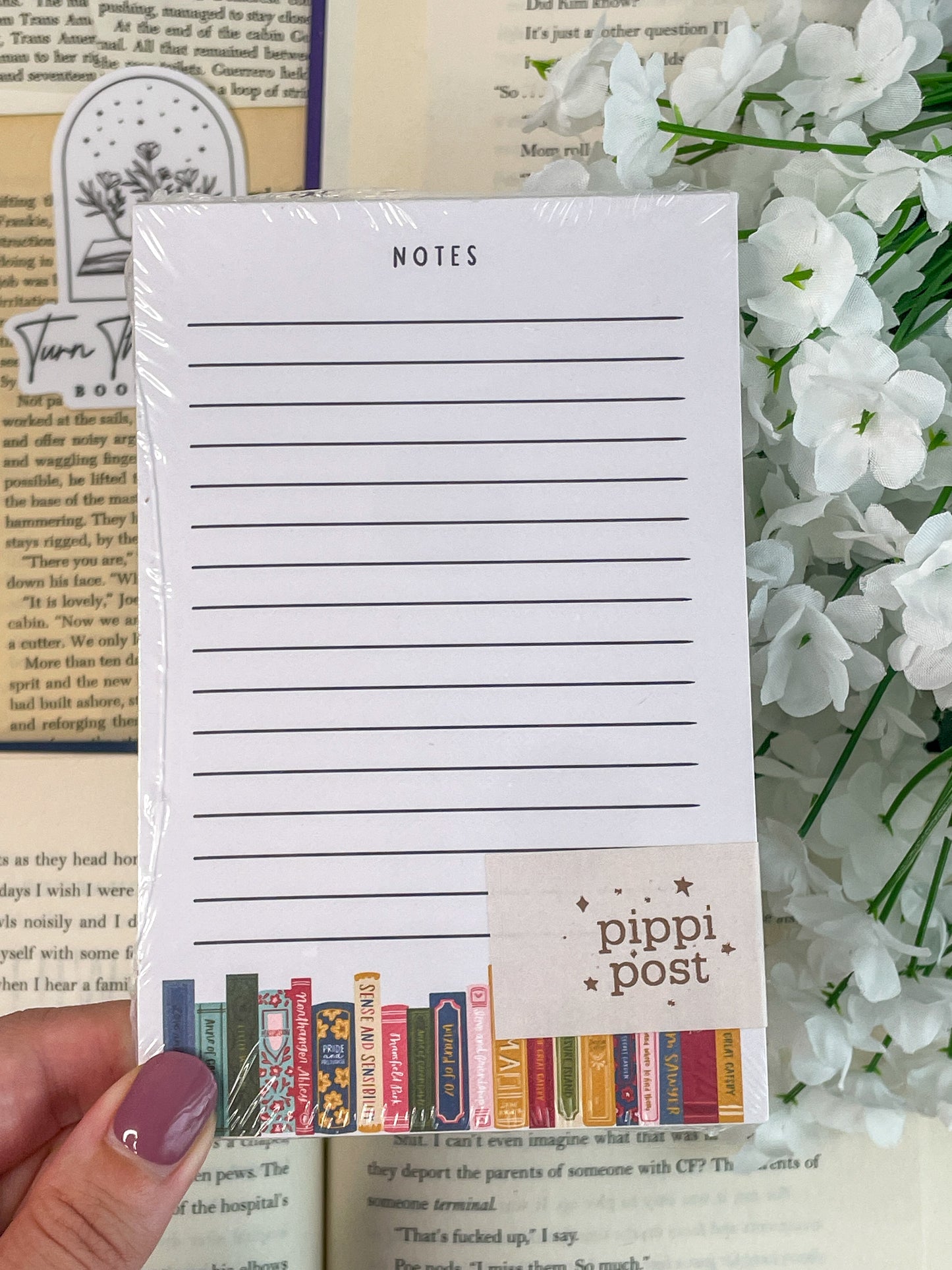 Book Stack Notepad