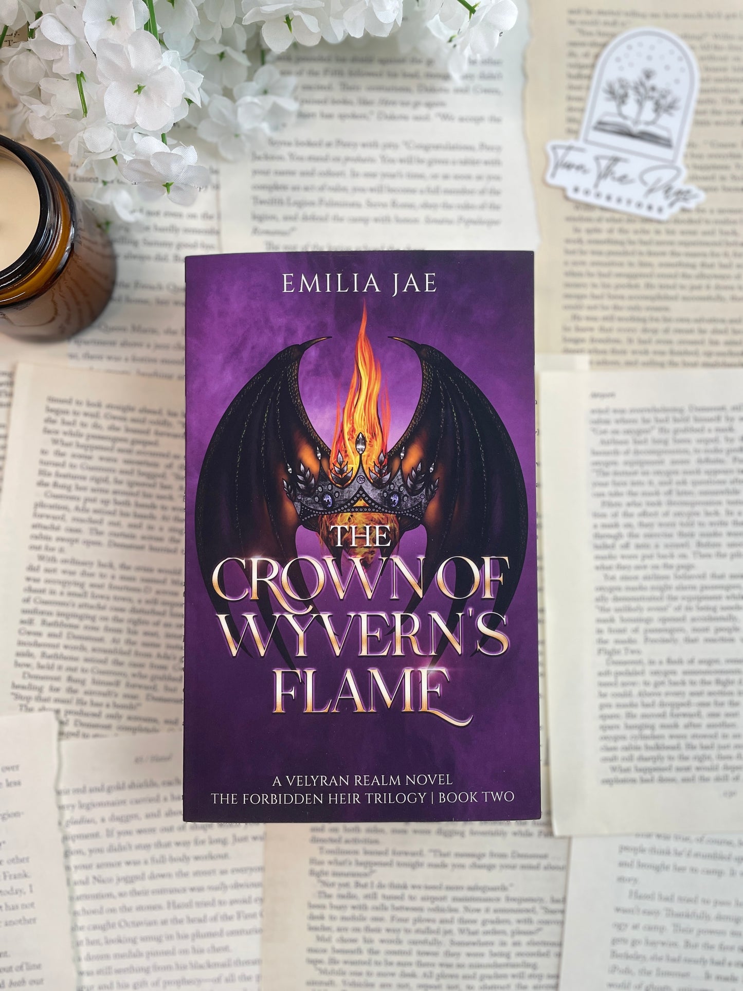 Overstock: The Crown of Wyvern's Flame by Emilia Jae