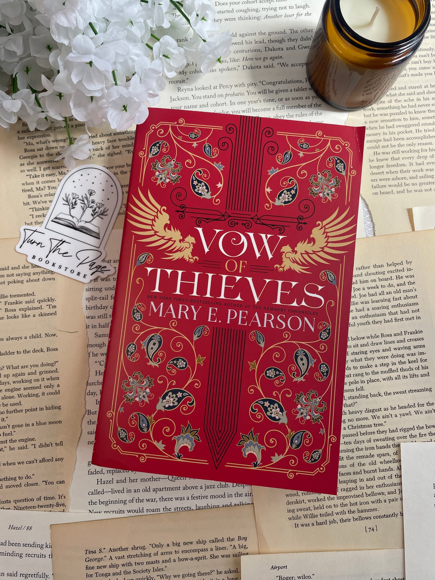 Vow of Thieves by Mary E. Pearson