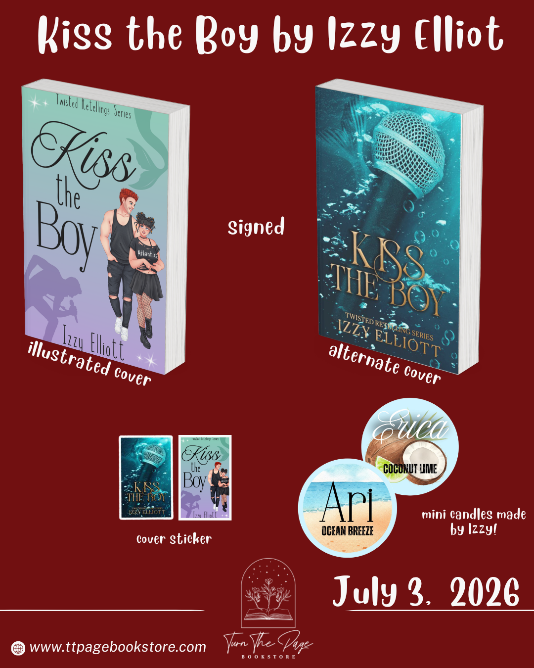PREORDER: Kiss the Boy by Izzy Elliott