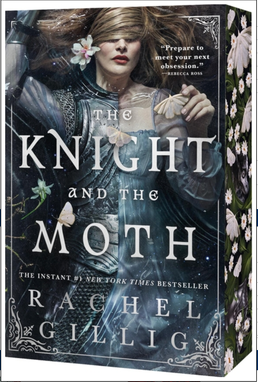 The Knight and the Moth by Rachel Gillig - sprayed edges