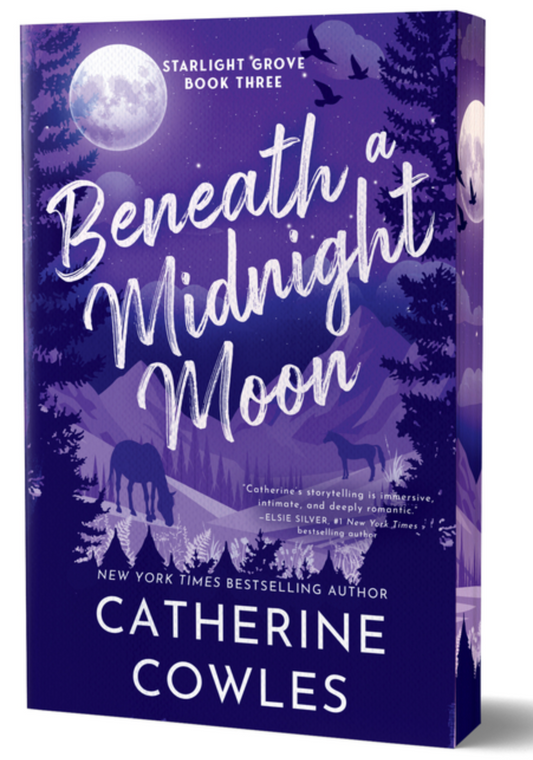 PREORDER: Beneath a Midnight Moon by Catherine Cowles - sprayed edges