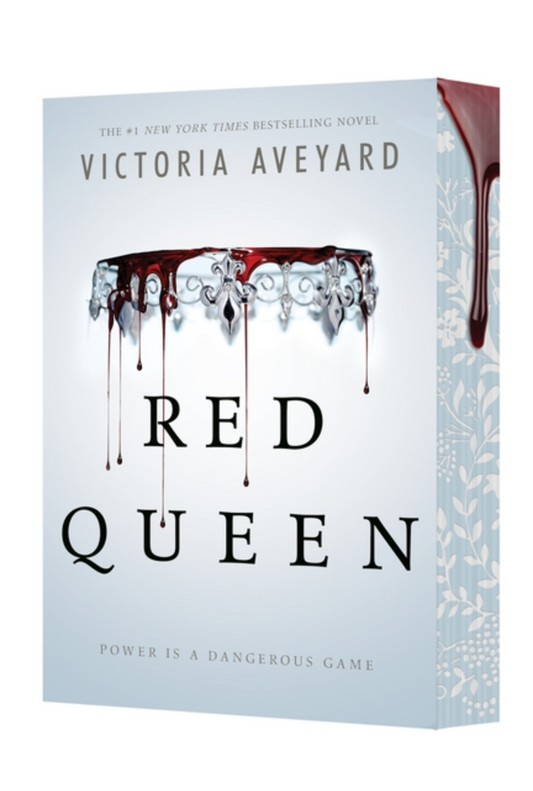 Red Queen by Victoria Aveyard - sprayed edges