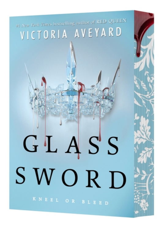 Glass Sword by Victoria Aveyard - sprayed edges