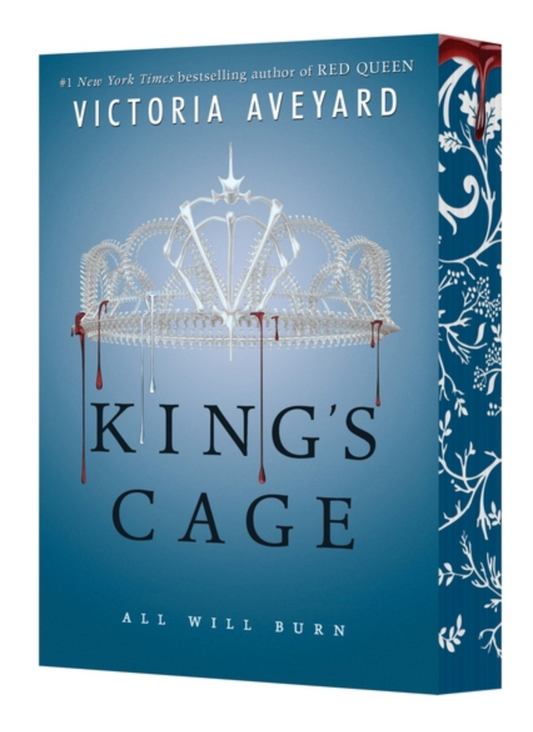 King's Cage by Victoria Aveyard - sprayed edges