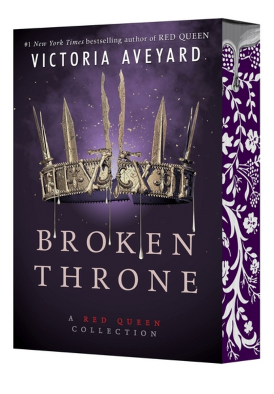 Broken Throne: A Red Queen Collection by Victoria Aveyard - sprayed edges