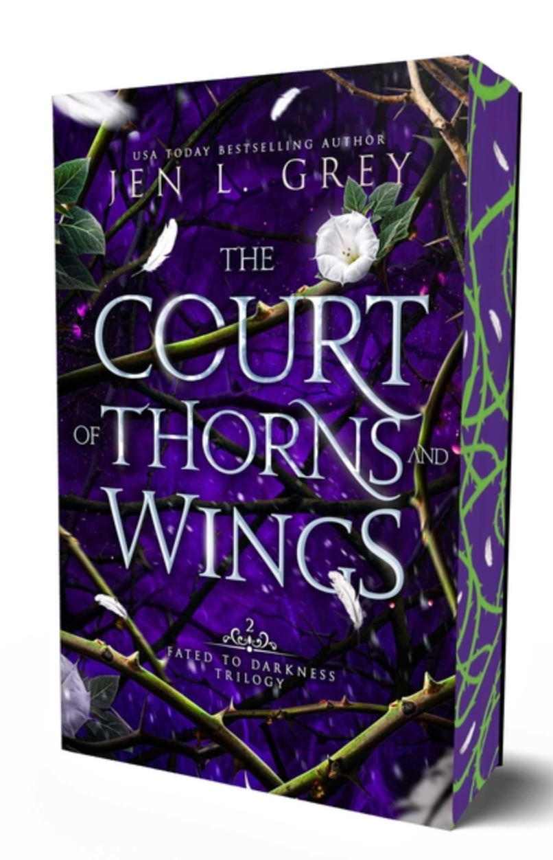 The Court of Thorns and Wings by Jen L. Grey - sprayed edges