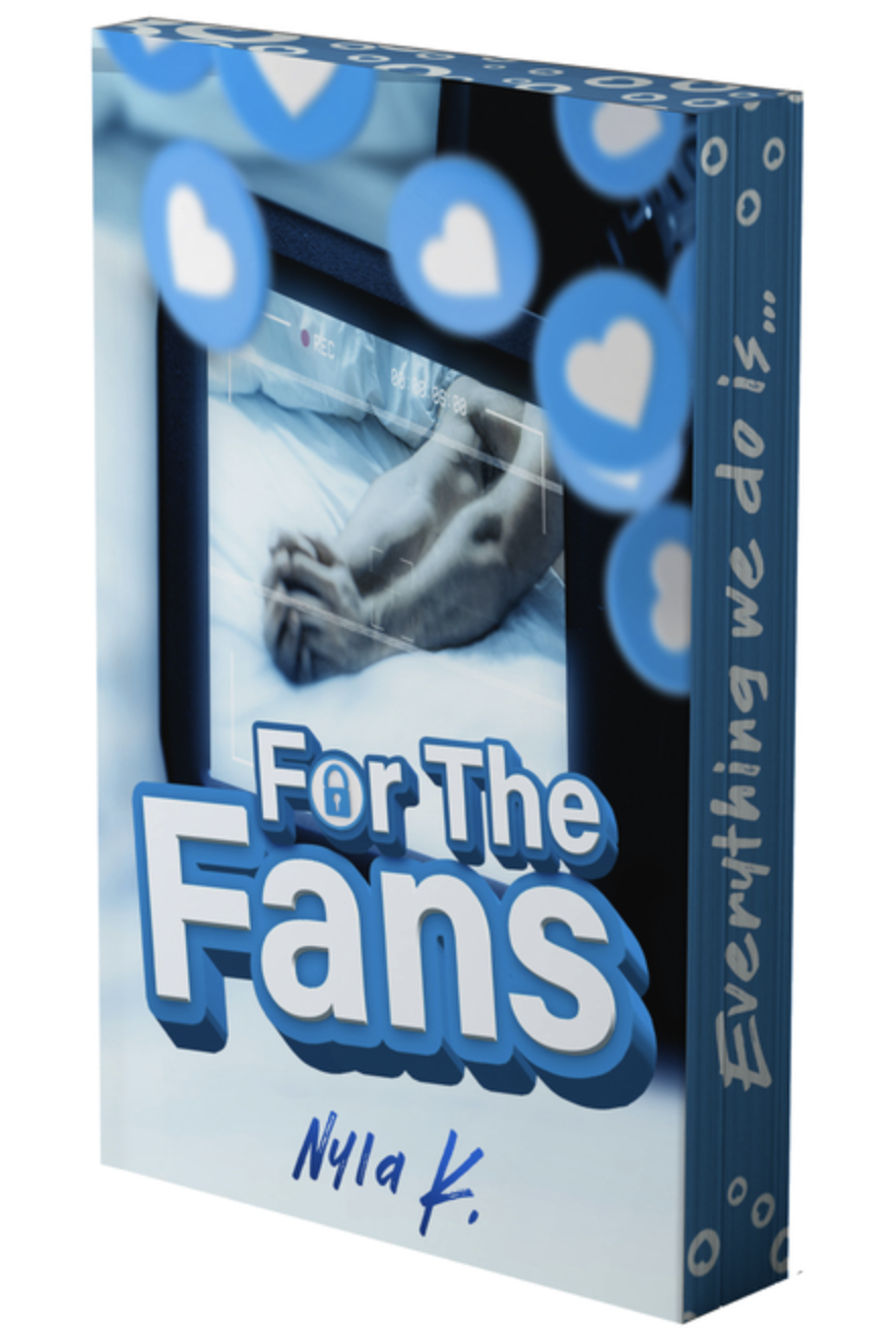 For the Fans by Nyla K. - sprayed edges