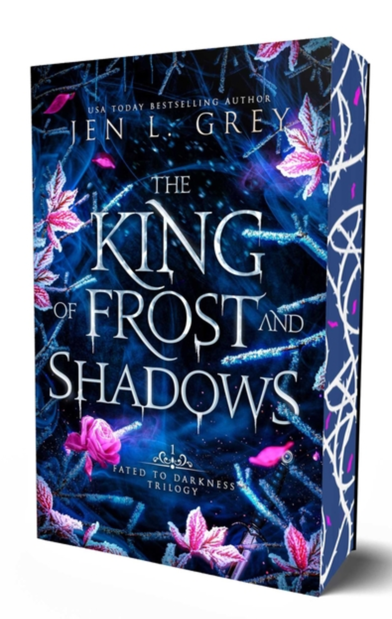 The King of Frost and Shadows by Jen L. Grey -sprayed edges