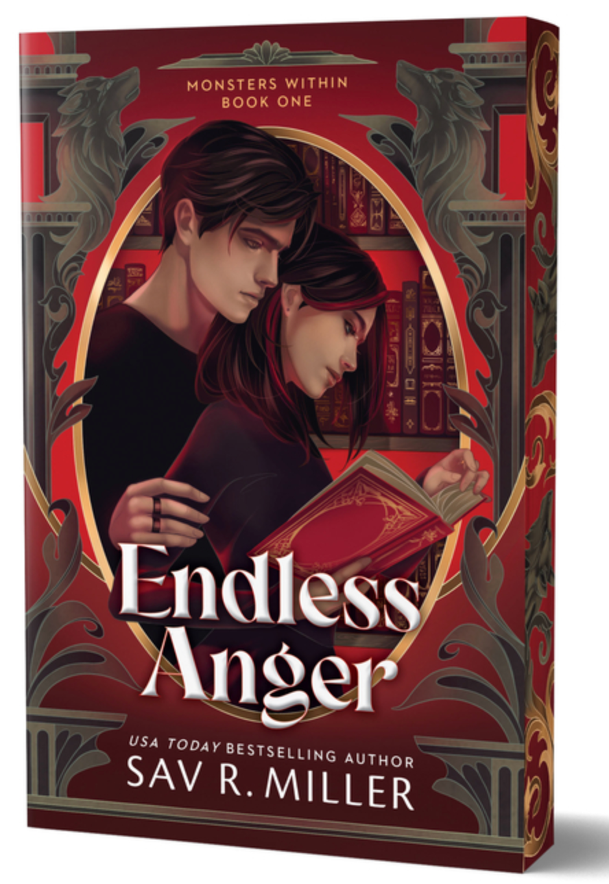 Endless Anger by Sav R. Miller- sprayed edges