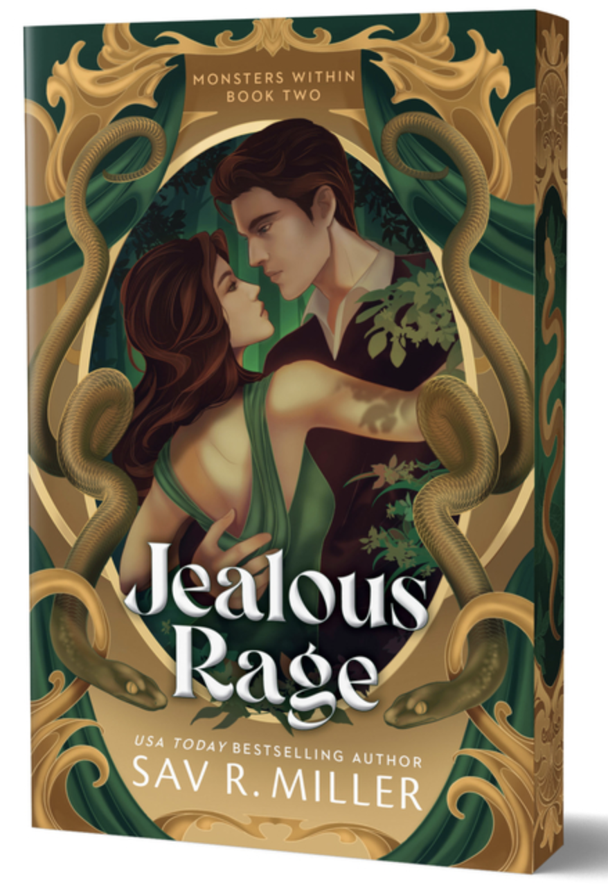 Jealous Rage by Sav R. Miller - sprayed edges