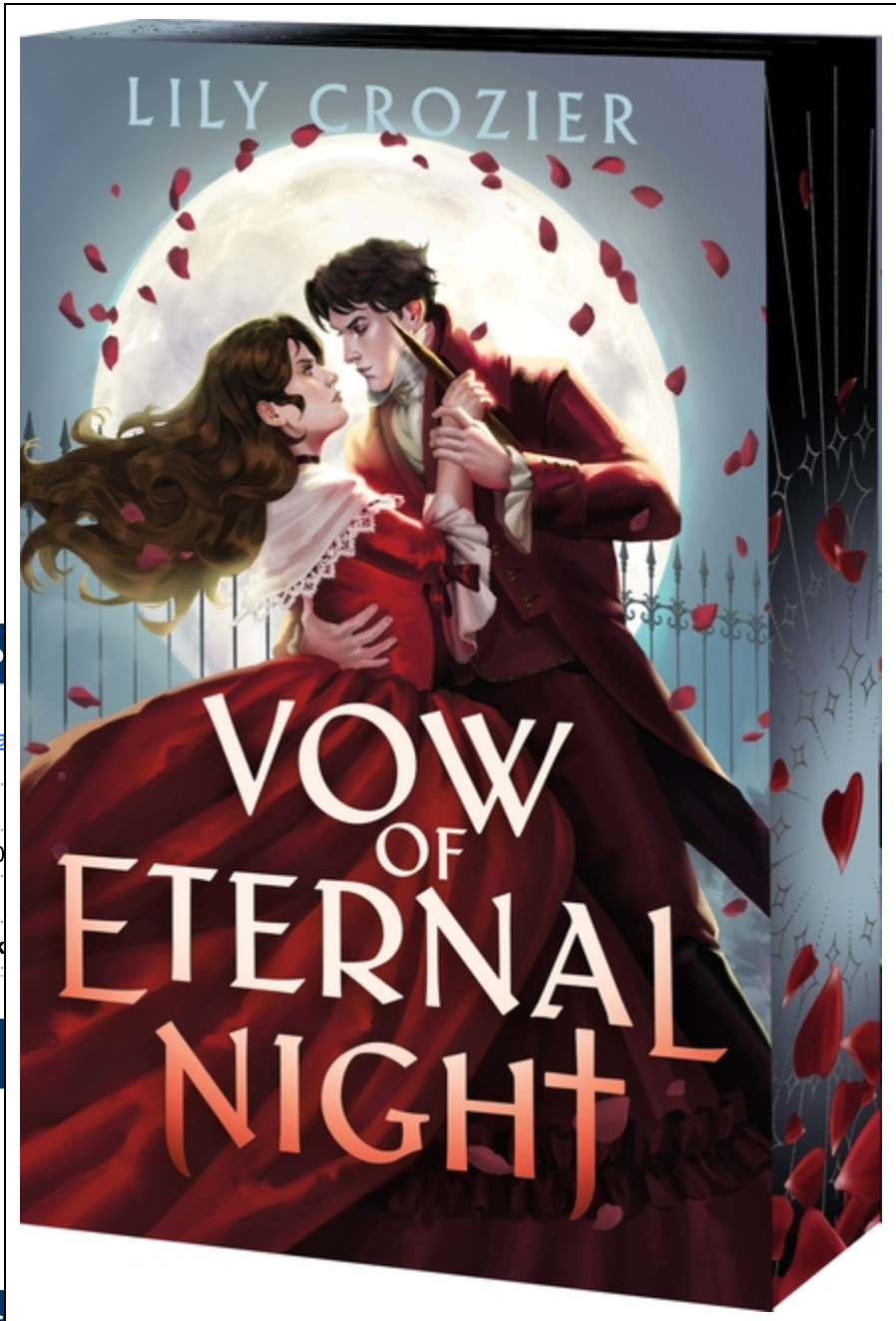Vow of Eternal Night by Lily Crozier -sprayed edges