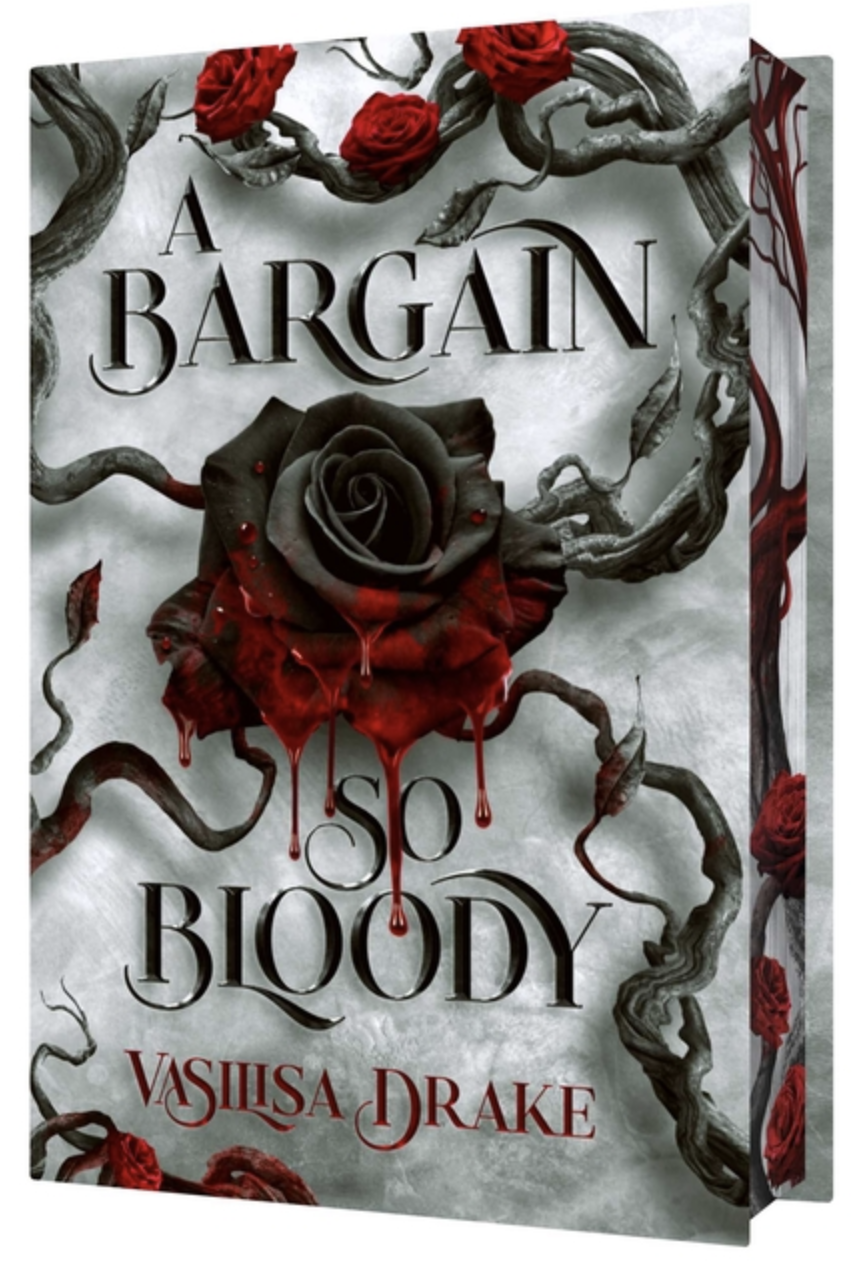 A Bargain so Bloody by Vasilisa Drake - sprayed edges