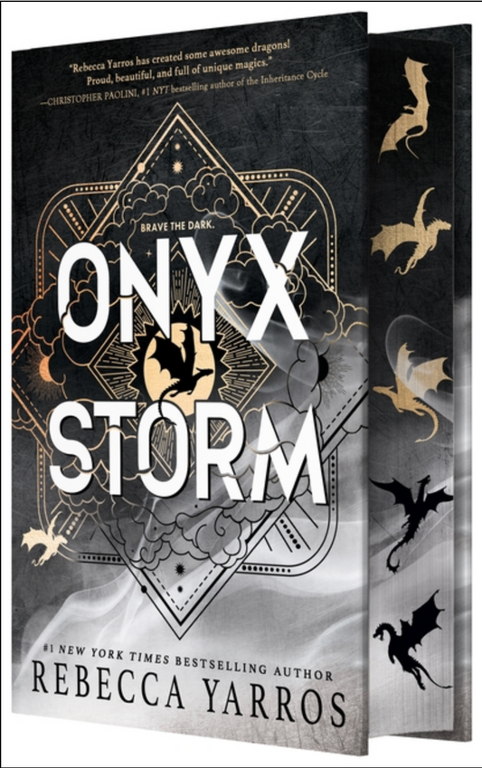 Onyx Storm by Rebecca Yarros - sprayed edges