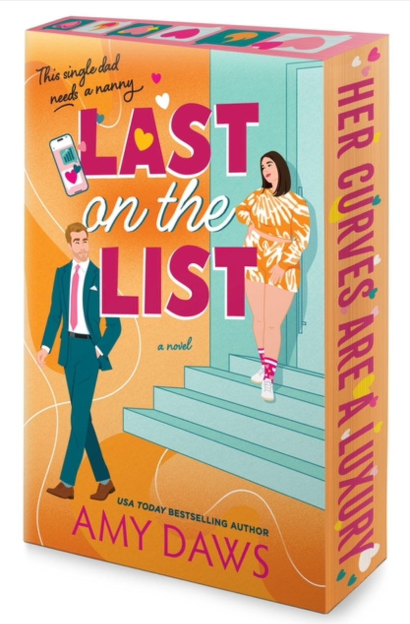 Last on the List by Amy Daws - sprayed edges