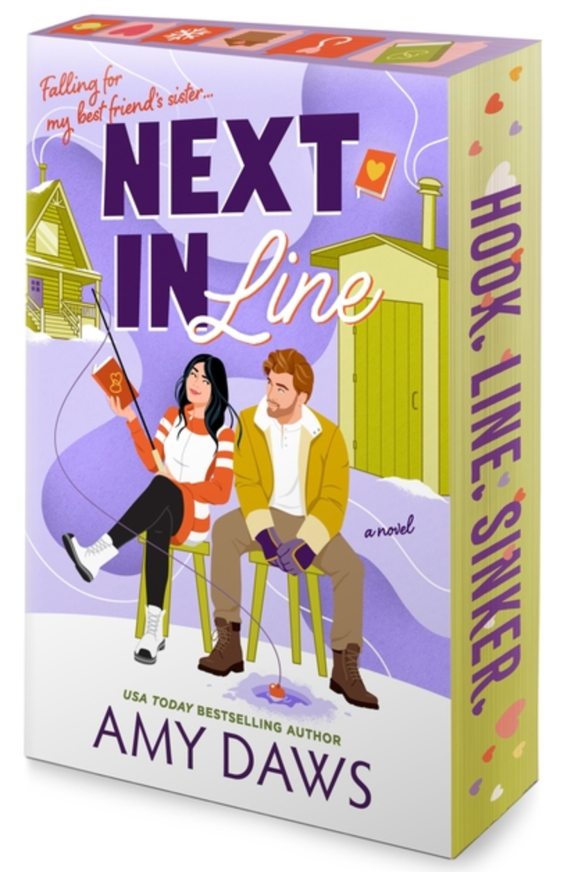 Next in Line by Amy Daws - sprayed edges