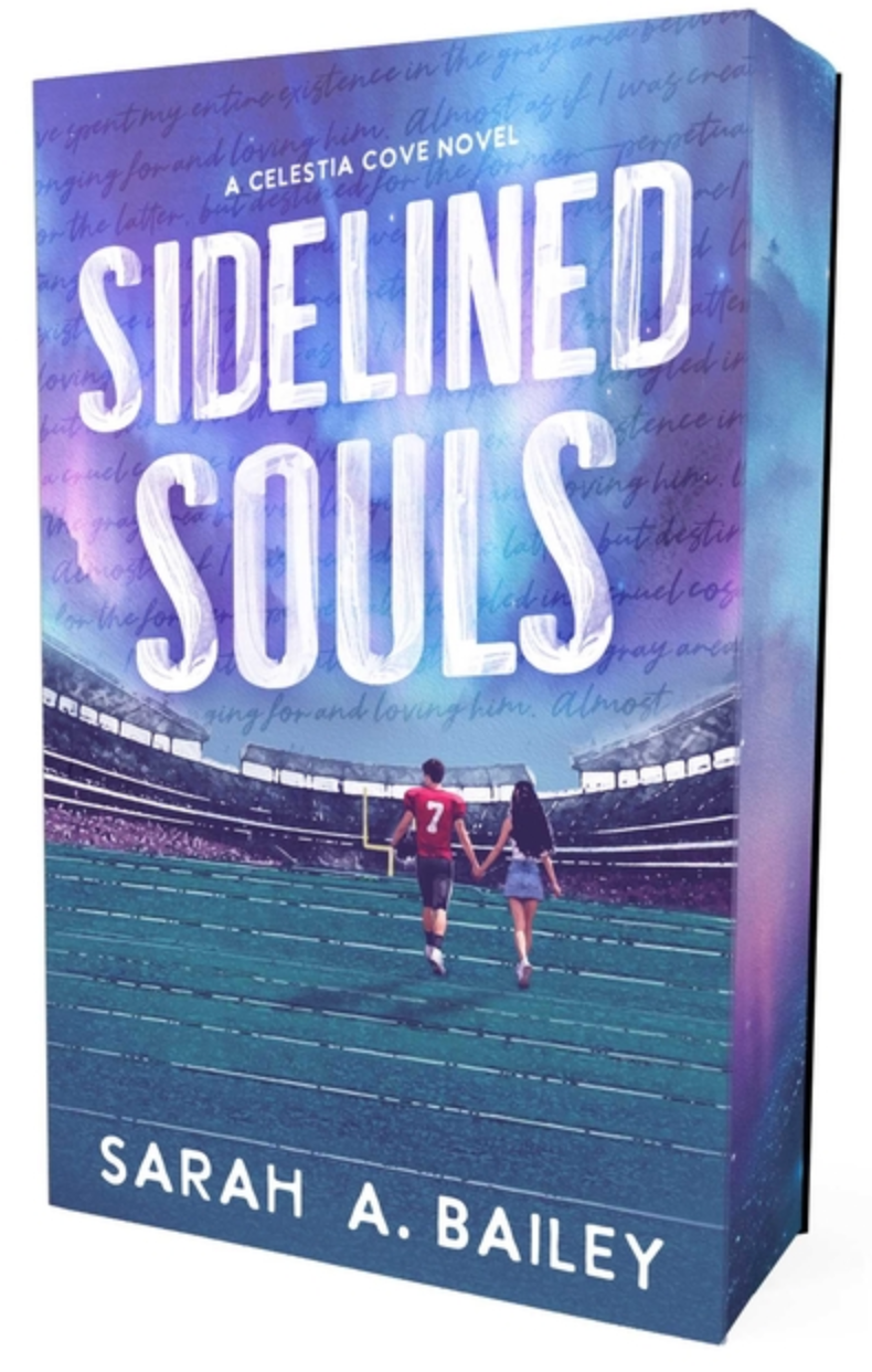 Sidelined Souls by Sarah A. Bailey - sprayed edges