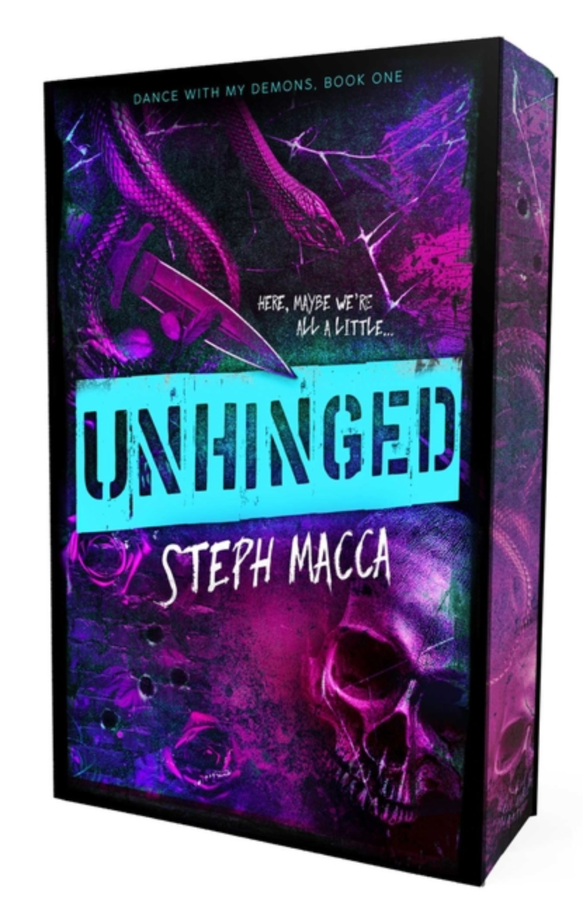 PREORDER: Unhinged by Steph Macca - sprayed edges