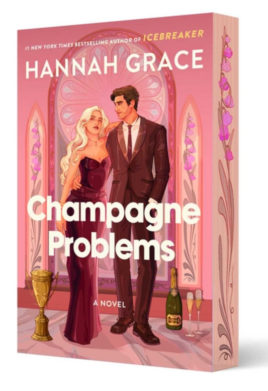 PREORDER: Champagne Problems by Hannah Grace - sprayed edges
