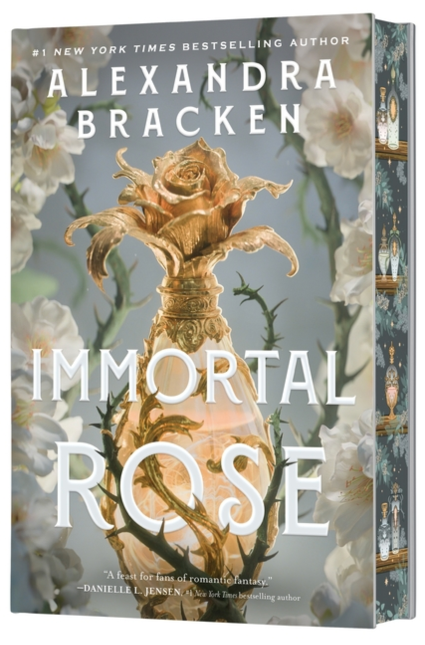 Immortal Rose by Alexander Bracken - sprayed edges