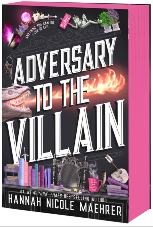 PREORDER: Adversary to the Villain by Hannah Nicole Maehrer