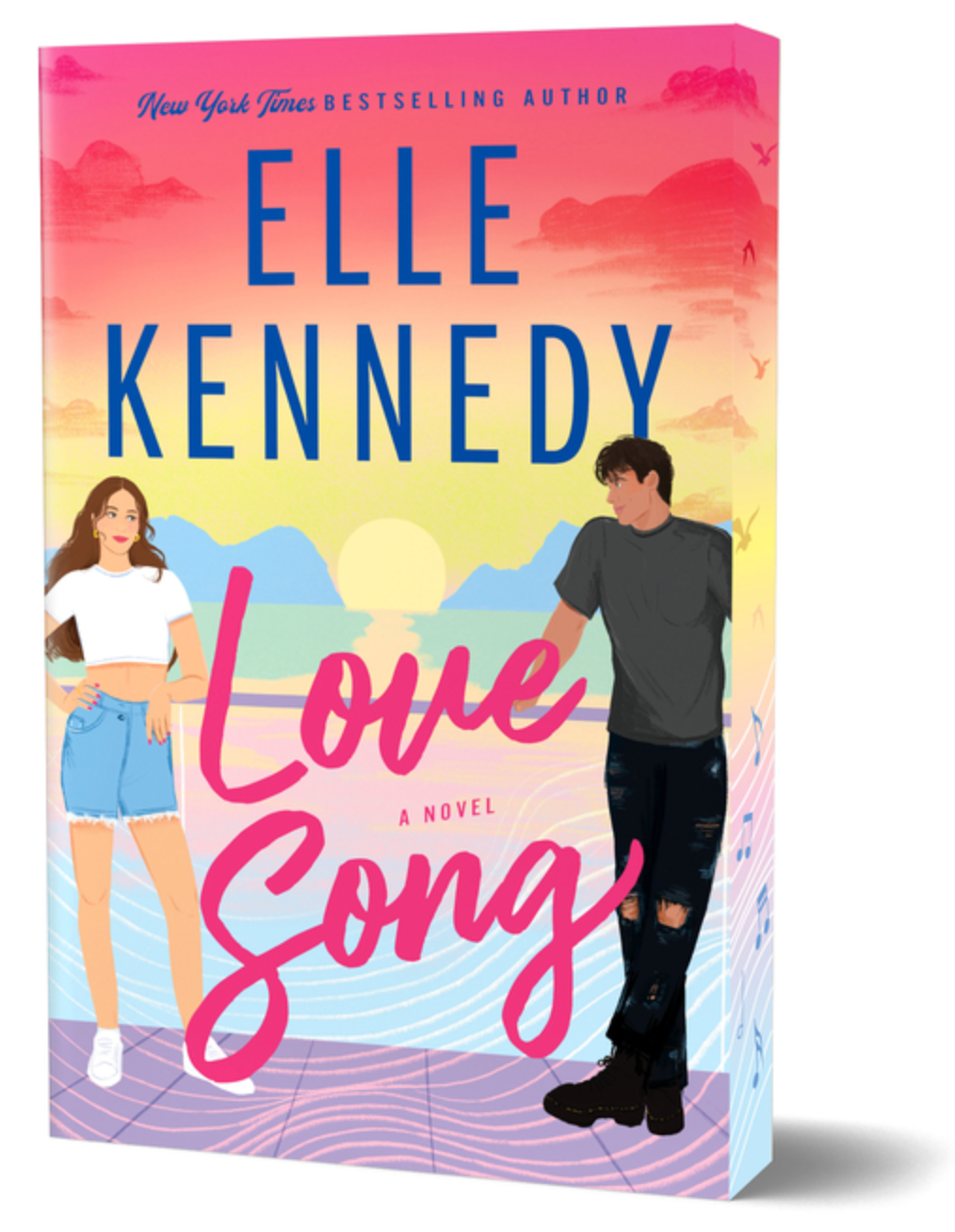 Love Song by Elle Kennedy - sprayed edges
