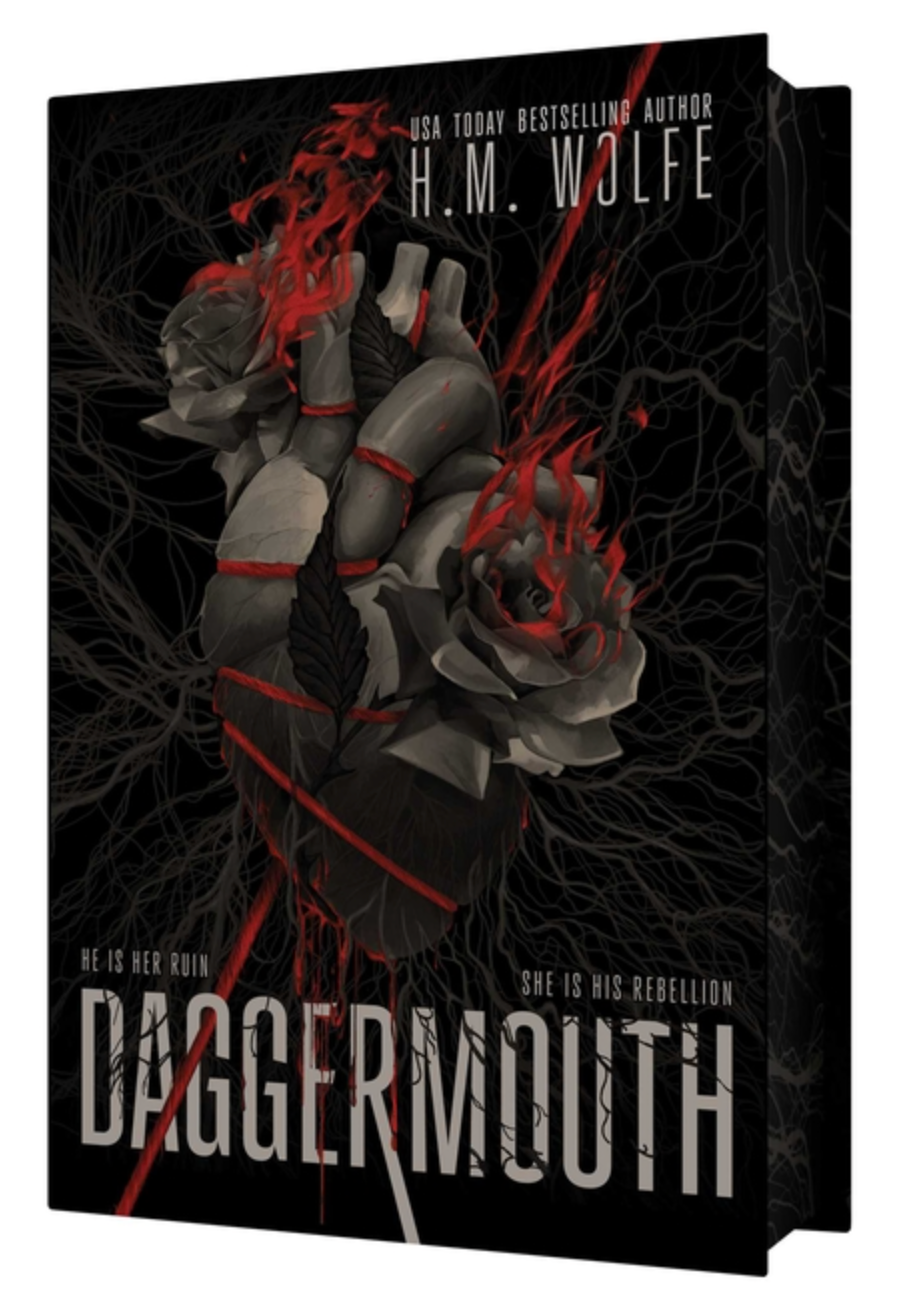 PREORDER: Daggermouth by H.M. Wolfe - sprayed edges