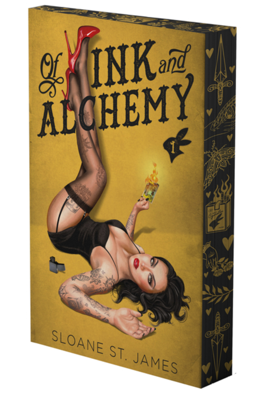 Of Ink and Alchemy by Sloane St. James - sprayed edges