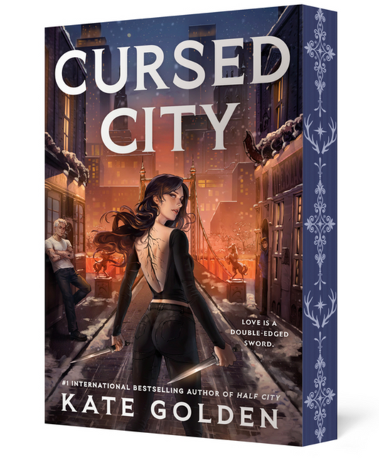 PREORDER: Cursed City by Kate Golden - sprayed edges