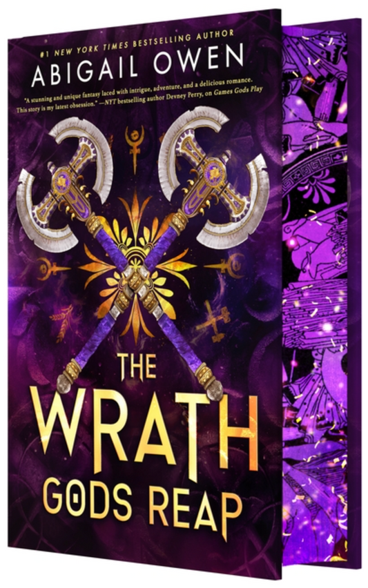 PREORDER: The Wrath Gods Reap by Abigail Owen - sprayed edges