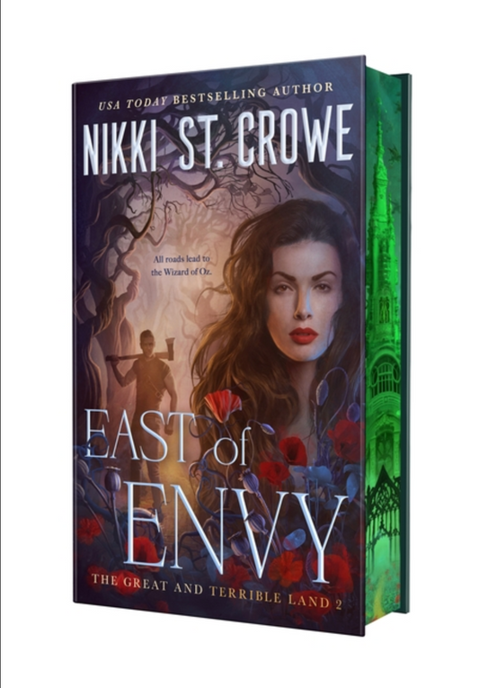 PREORDER: East of Envy by Nikki St. Crowe - sprayed edges