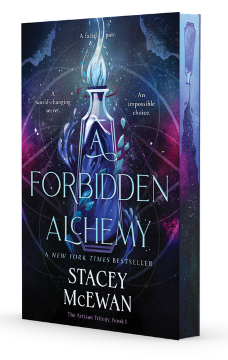 A Forbidden Alchemy by Stacey McEwan - sprayed edges