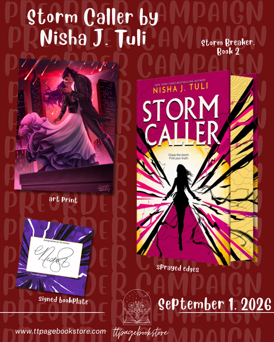 PREORDER: Storm Caller by Nisha J. Tuli - Deluxe edition with author swag