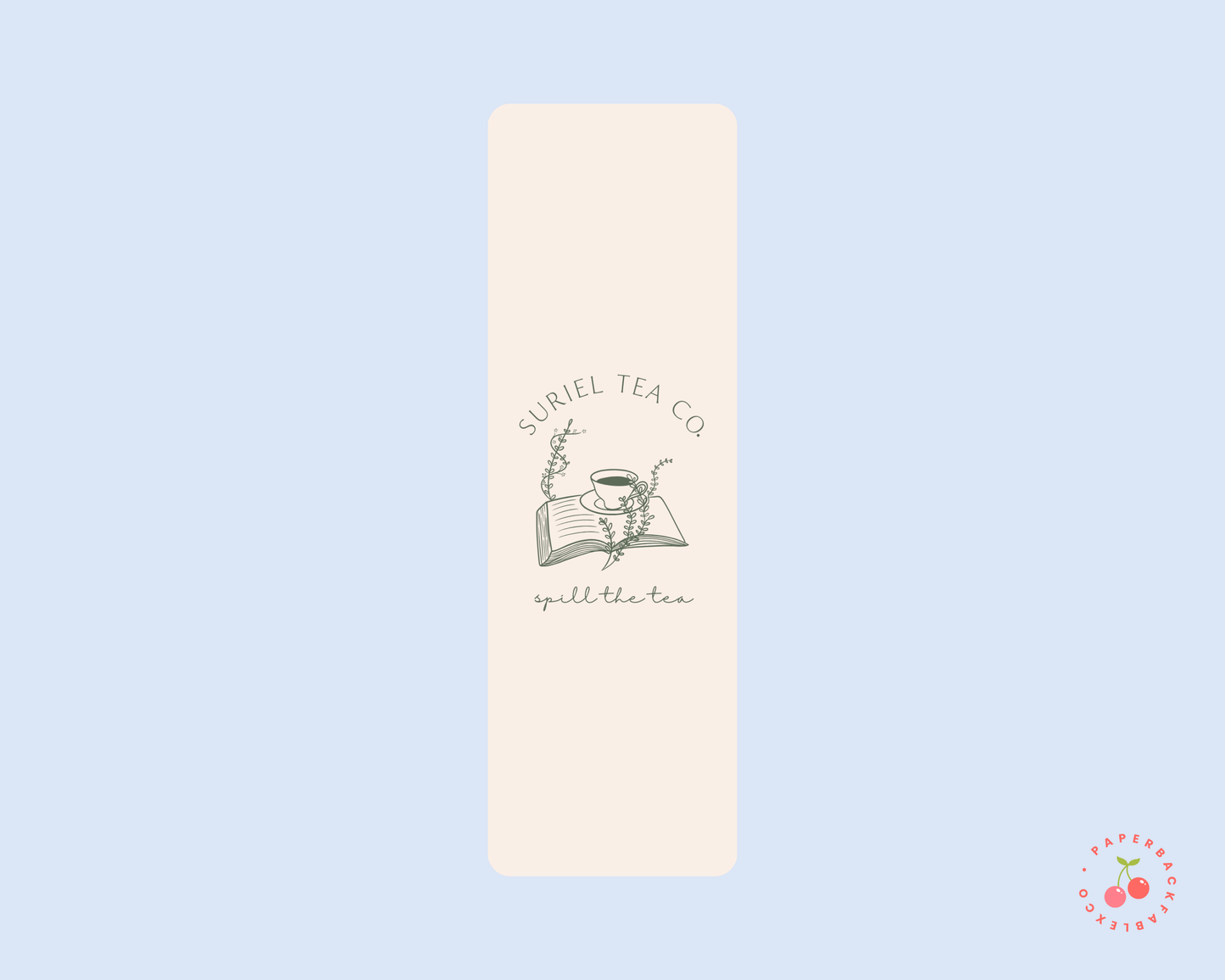 Suriel Tea Co. Bookmark
