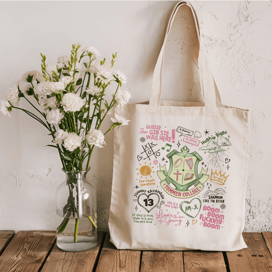Binding 13 Inspired Sublimated Canvas Tote Bag