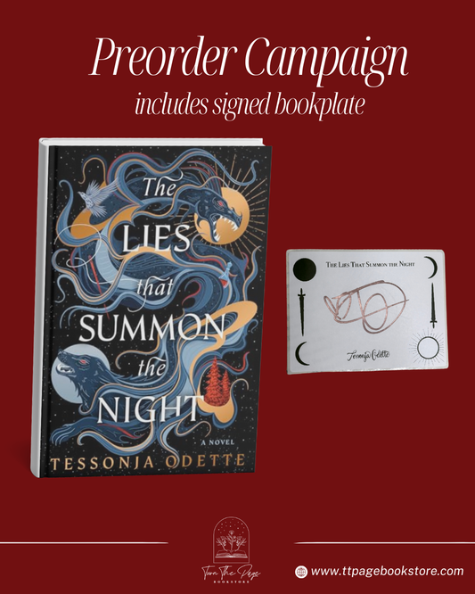 The Lies That Summon the Night by Tessonja Odette- Signed Bookplate